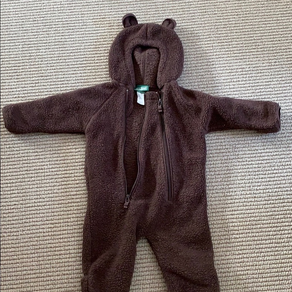 LL Bean Winter Onesie